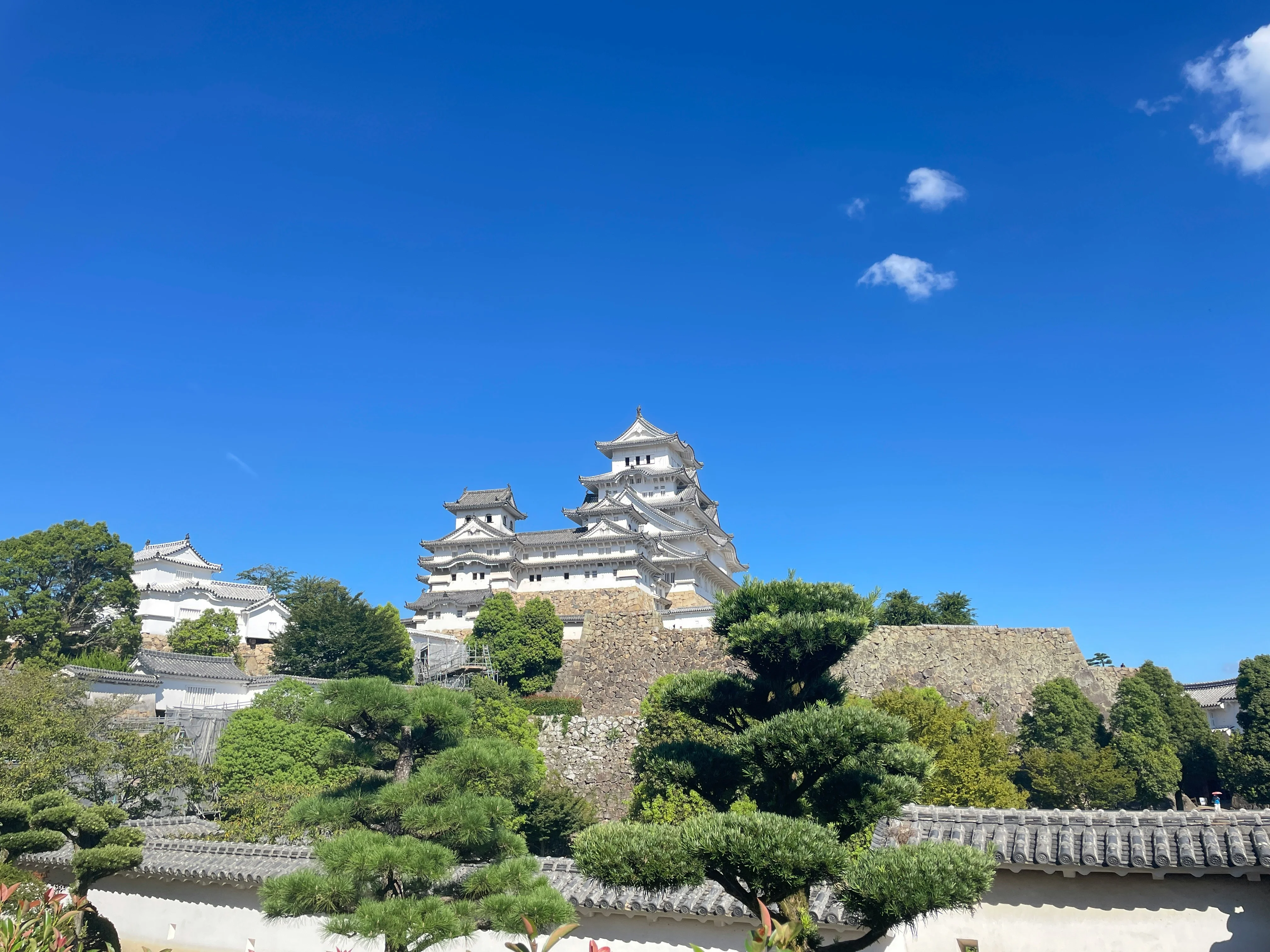 Green Oasis: Rejuvenating at Himeji's Tranquil Temple Gardens