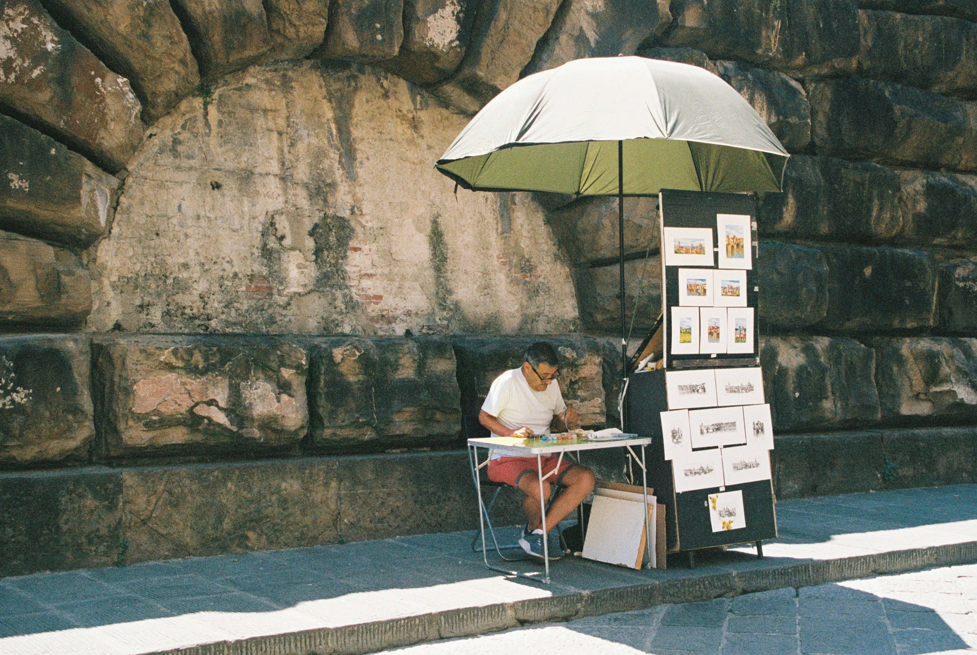 Calm Amidst Chaos: Finding Peaceful Corners in Florence's Bustling Streets Image 3