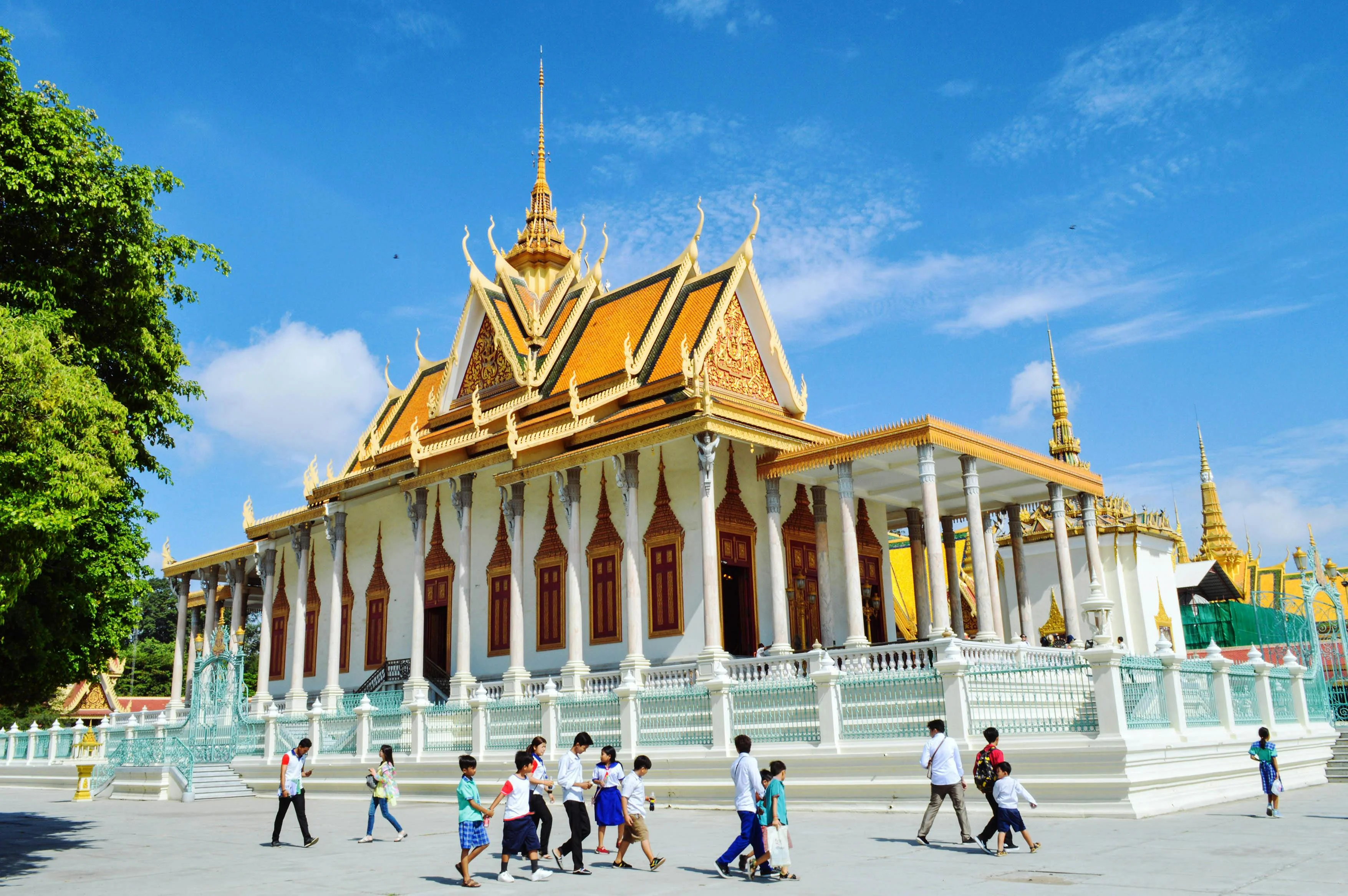 History and Harmony: Exploring Phnom Penh's Royal Palace and Pagan Pagodas Image 1