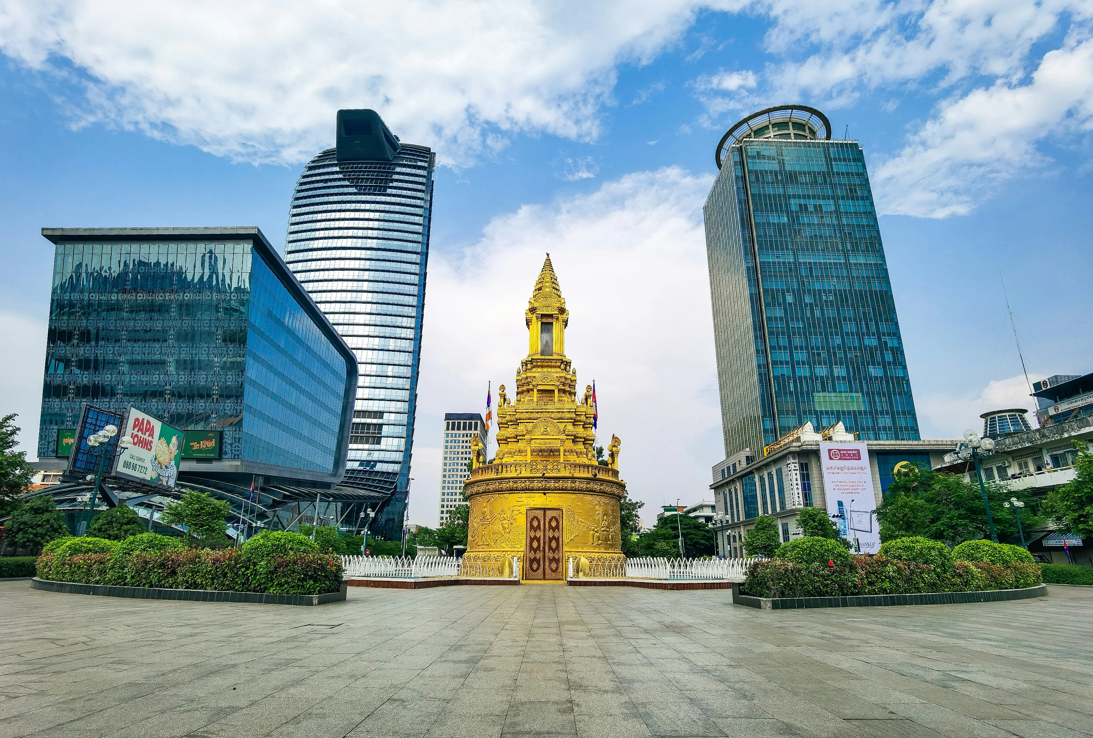 Understanding Urban Development: Exploring Phnom Penh's Cityscape and Business Growth Image 1