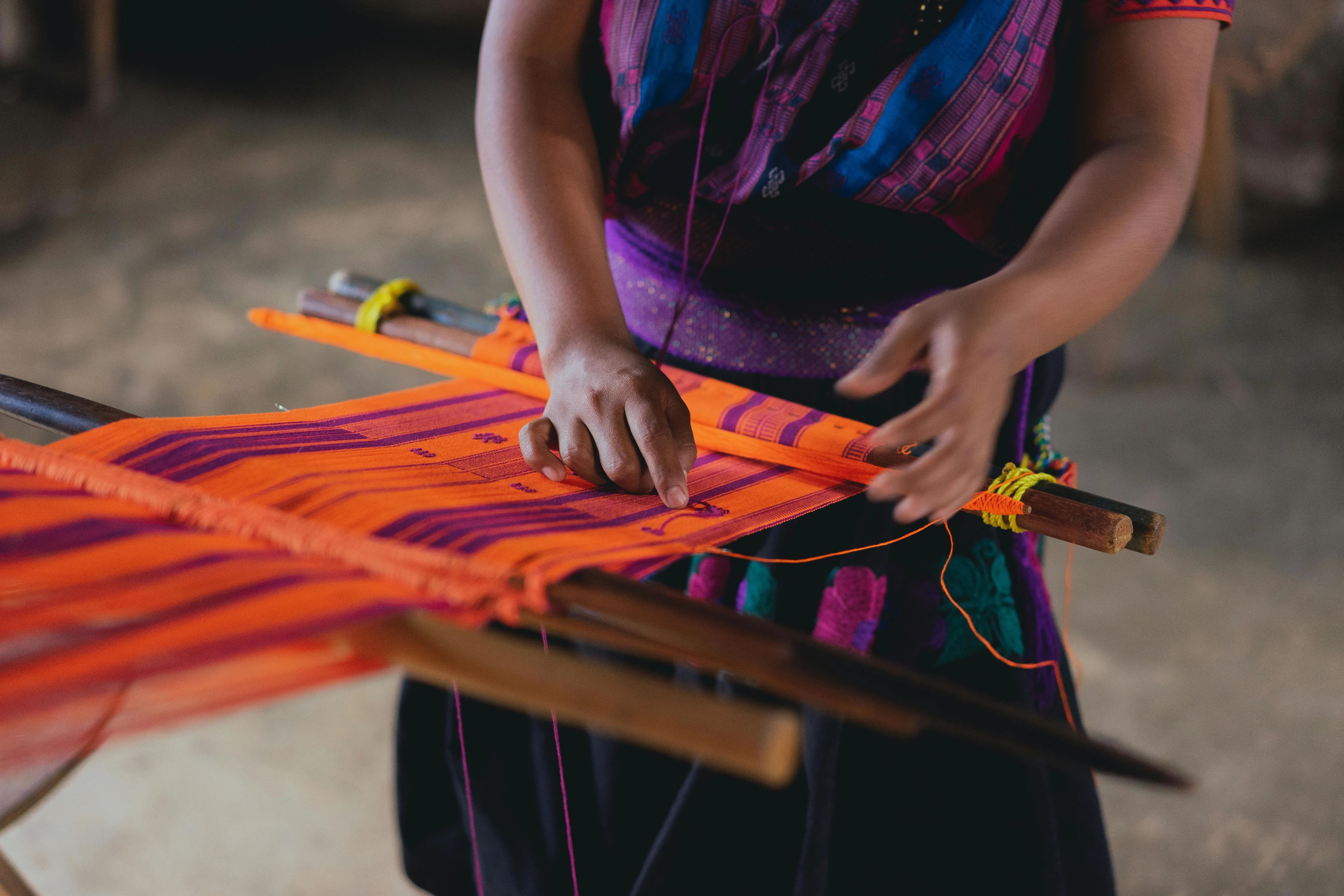 Crafting Hope: Revitalizing Indigenous Weaves in the Contemporary Market Image 1